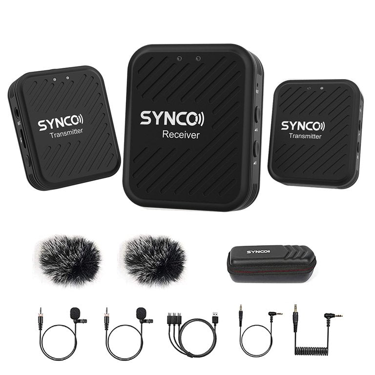 SYNCO G1 (A2) Micrófono Inalámbrico 2TX X 1RX