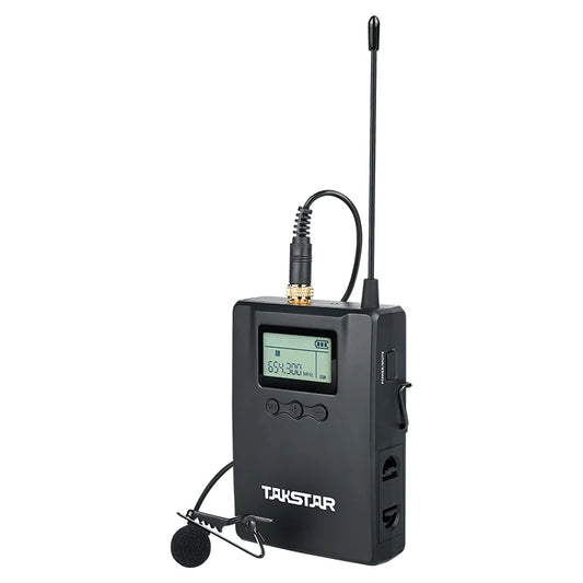 Takstar Sgc-200w R1 Sistema Micrófono De Solapa Inalámbrico 1TX X 1RX