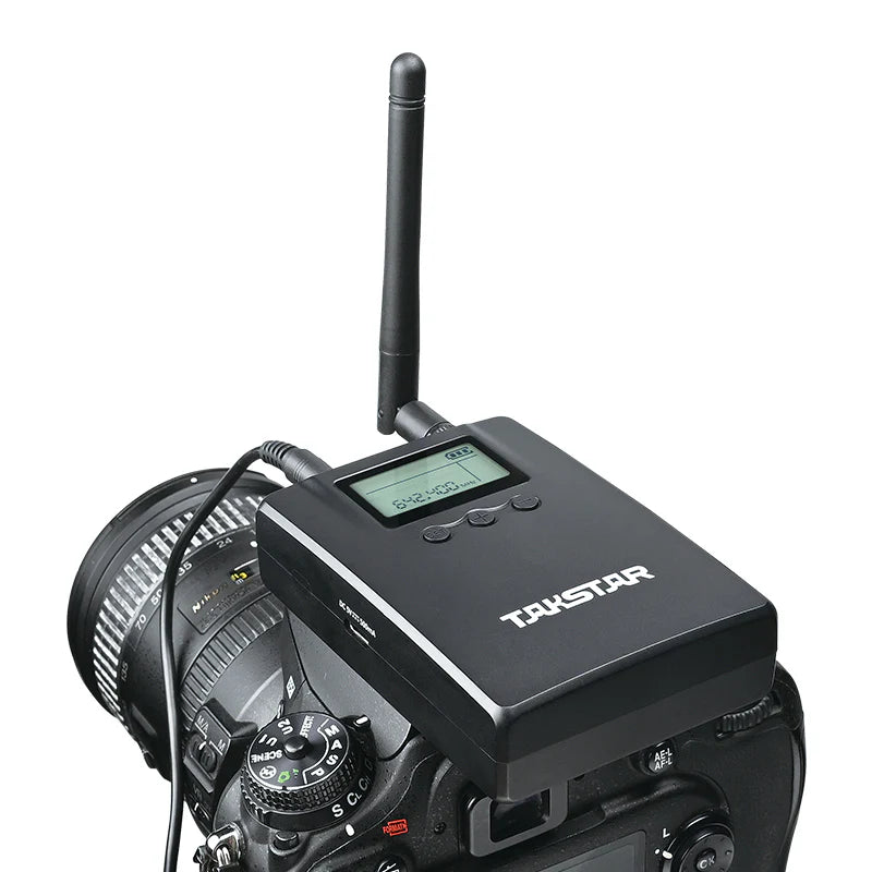 Takstar Sgc-200w R1 Sistema Micrófono De Solapa Inalámbrico 1TX X 1RX