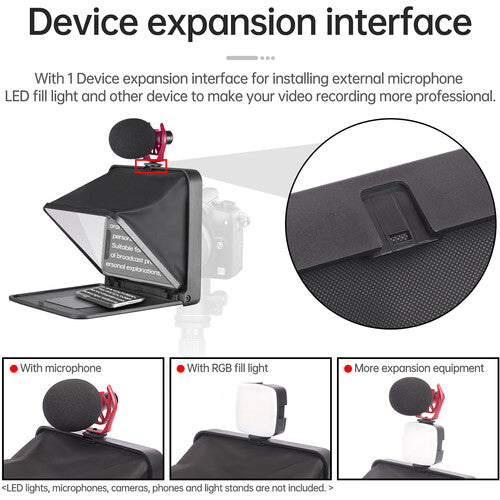 LENSGO TC7 Teleprompter Portable