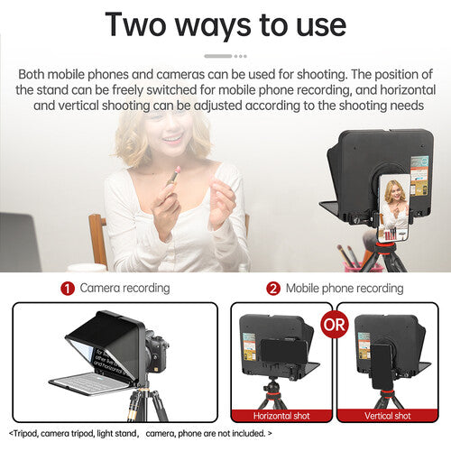 LENSGO TC7 Teleprompter Portable