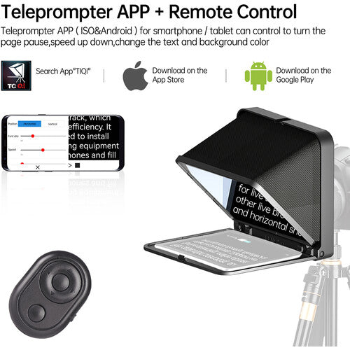 LENSGO TC7 Teleprompter Portable