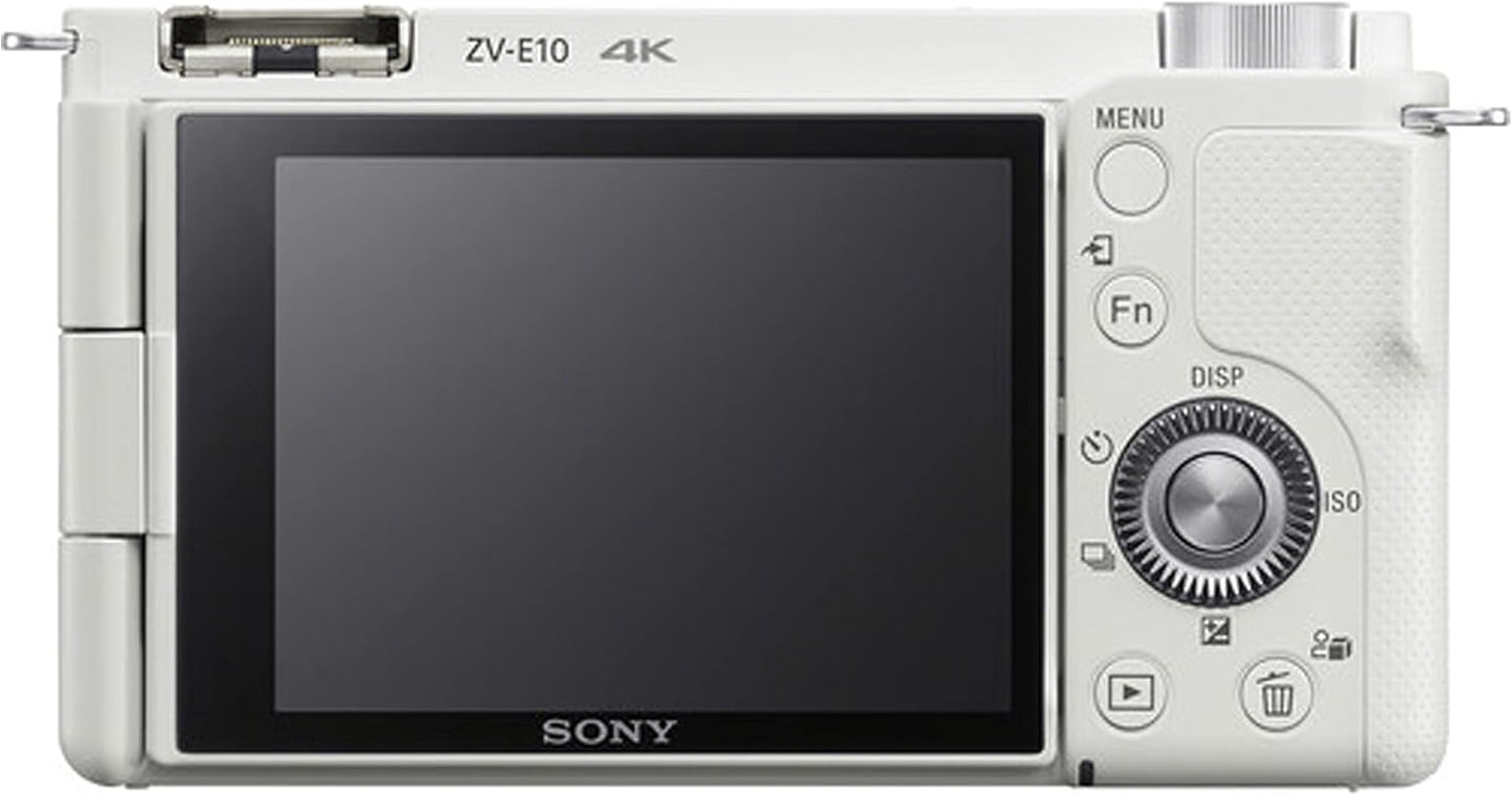 Cámara Sony ZV-E10 con lente de 16-50 mm Edición Blanca
