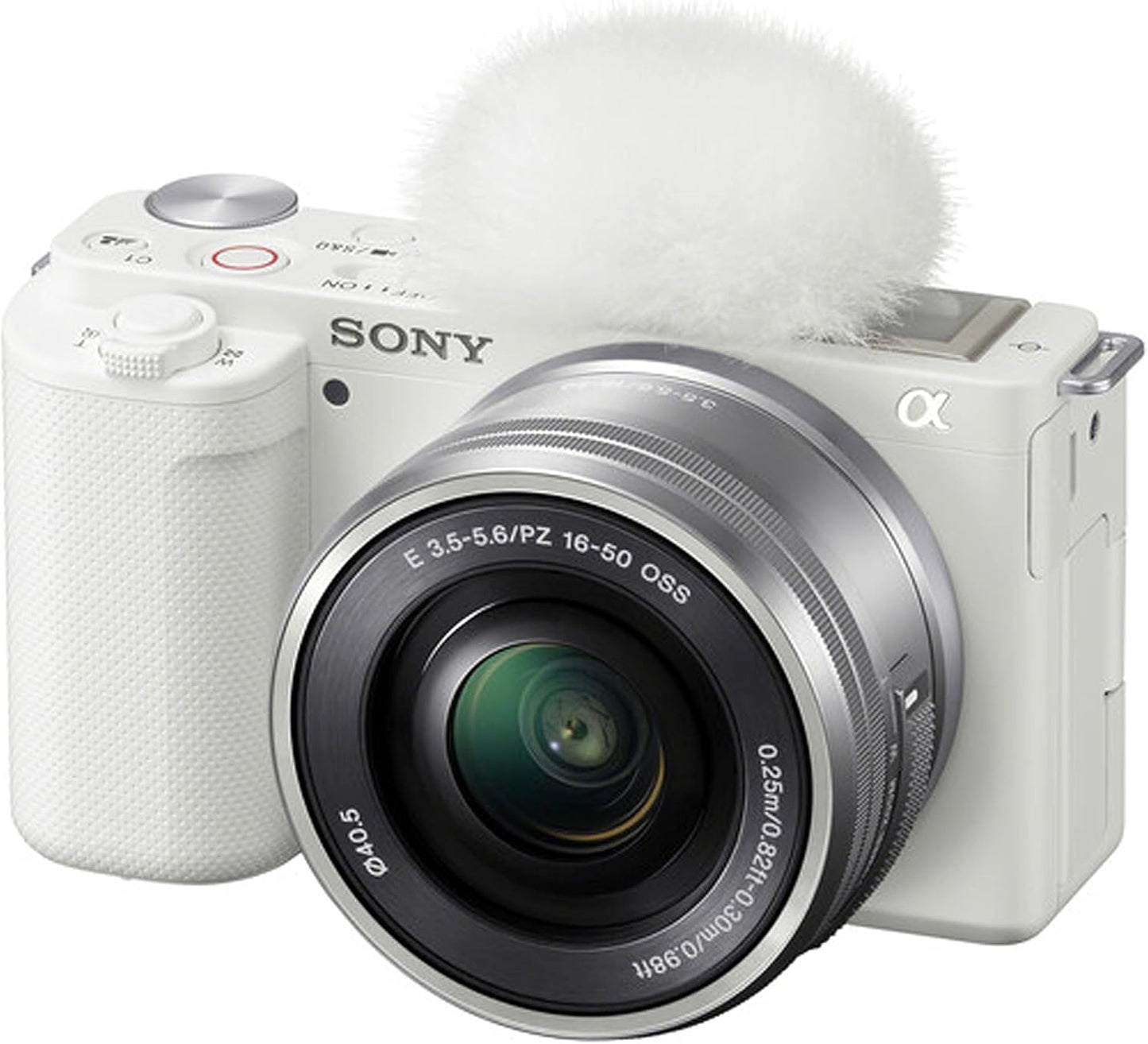 Cámara Sony ZV-E10 con lente de 16-50 mm Edición Blanca