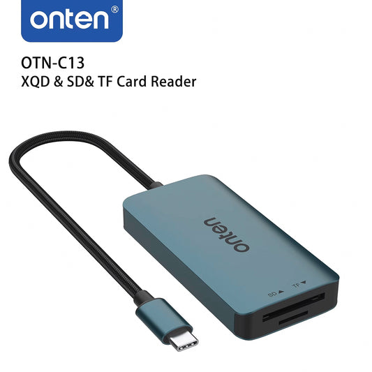 ONTEN-lector de tarjetas tipo C a XQD, SD y TF