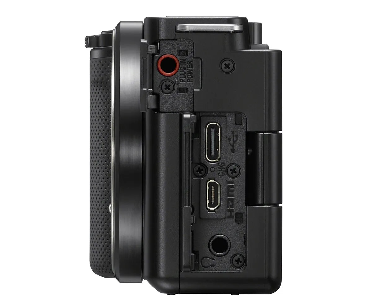 Camara Sony ZV-E10 con lente de 16-50 mm