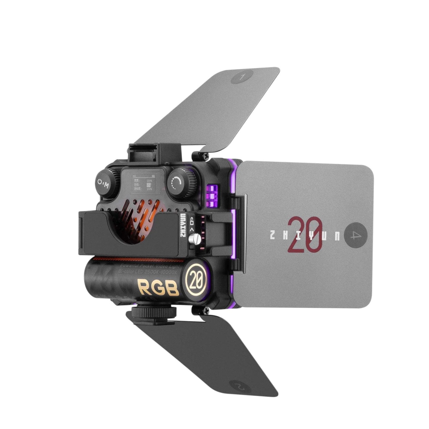FIVERAY M20C Combo Led Zhiyun RGB de Bolsillo 20W
