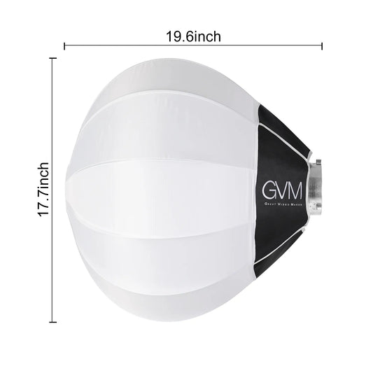 GVM G100W 90W LED Bi-Color con Softbox Tipo Linterna