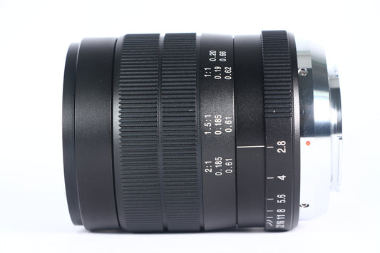 Lente Laowa 60mm F2.8 Super Macro 2x para NIKON. Usado