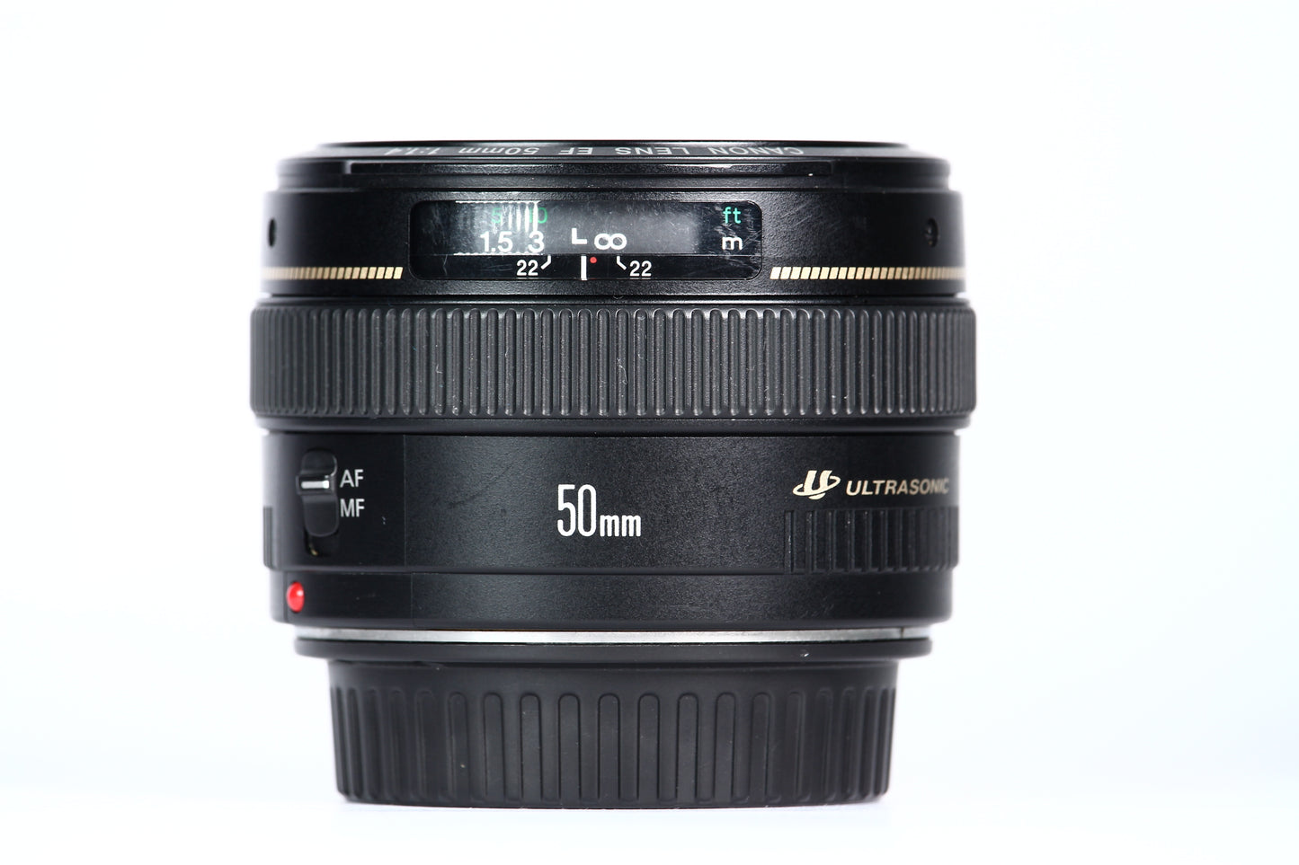 Lente CANON 50mm F1.4 Ultrasonic. Usado