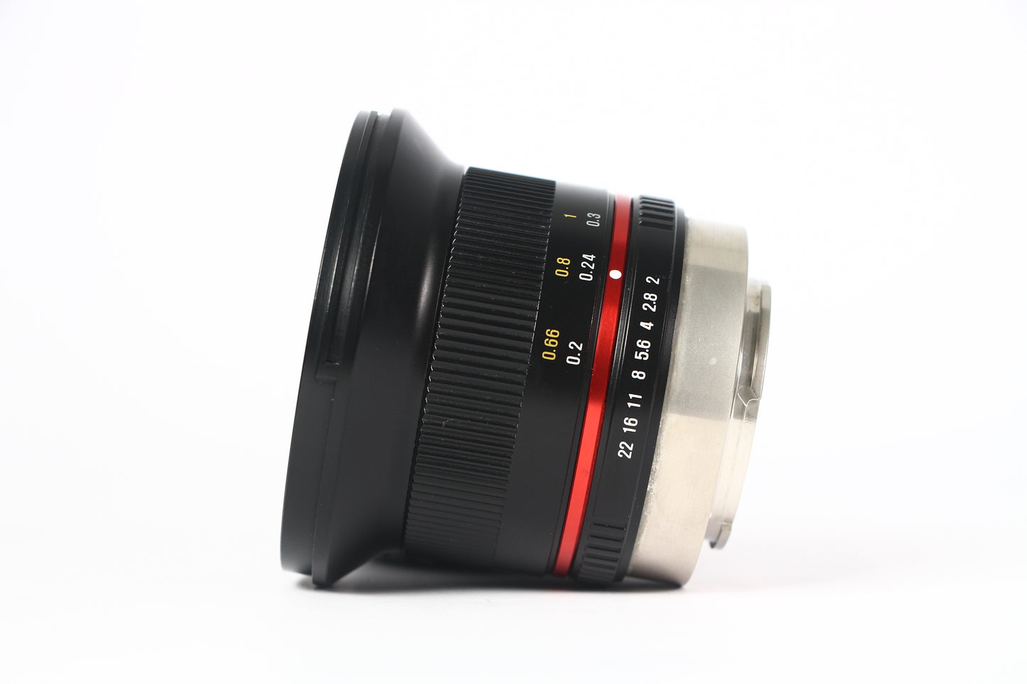 Lente ROKINON 12mm F1:2 NSC Cinemaline para Fujifilm. Usado.
