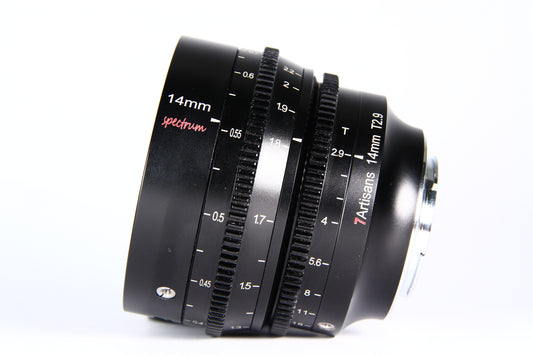 Lente Spectrum 7 Artisans 14mm F2.9 para SONY. Usado.