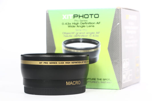 Lente - Lentilla para Fotografía Macro y Gran Angular para lentes diámetro 55mm