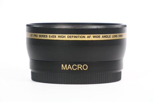 Lente - Lentilla para Fotografía Macro y Gran Angular para lentes diámetro 55mm