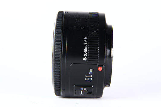 Lente Yongnuo 50mm F1.8 para CANON. Usado
