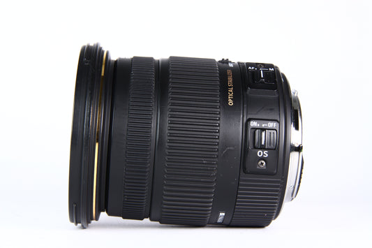 Lente SIGMA 17-50mm EX DC OS HSM F2.8 para CANON. Usado