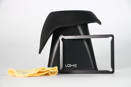 LCD Viewfinder u ocular de pantalla V1 para Canon 5D Mark II, 7D, 500D y Nikon D700, D800