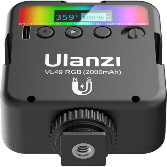 Luz RGB VL49 Led ULANZI Panel