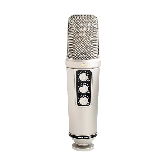 Micrófono de condensador de válvula de gran diafragma versátil Rode NT2000