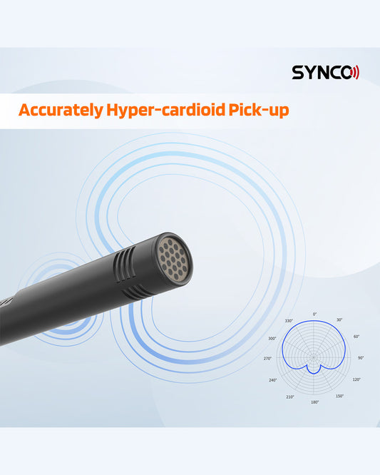SYNCO CMic-V10 Micrófono de Condensador XLR