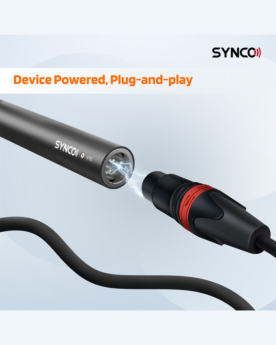 SYNCO CMic-V10 Micrófono de Condensador XLR