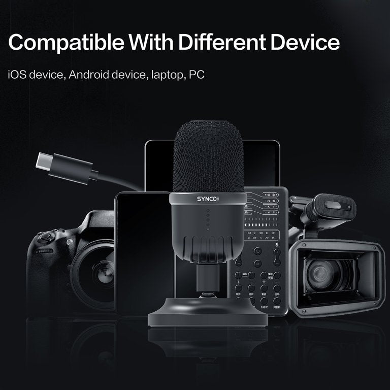 SYNCO CMic-V1M Micrófono USB de Condensador