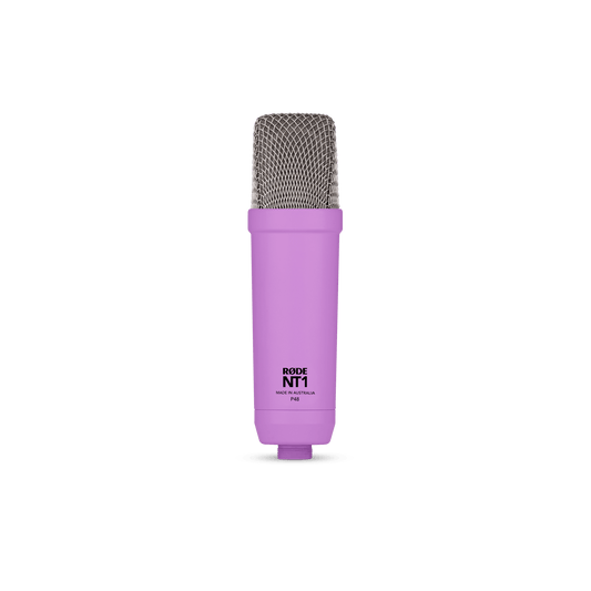 Micrófono de Condensador de Estudio Rode NT1 Signature "Purple"
