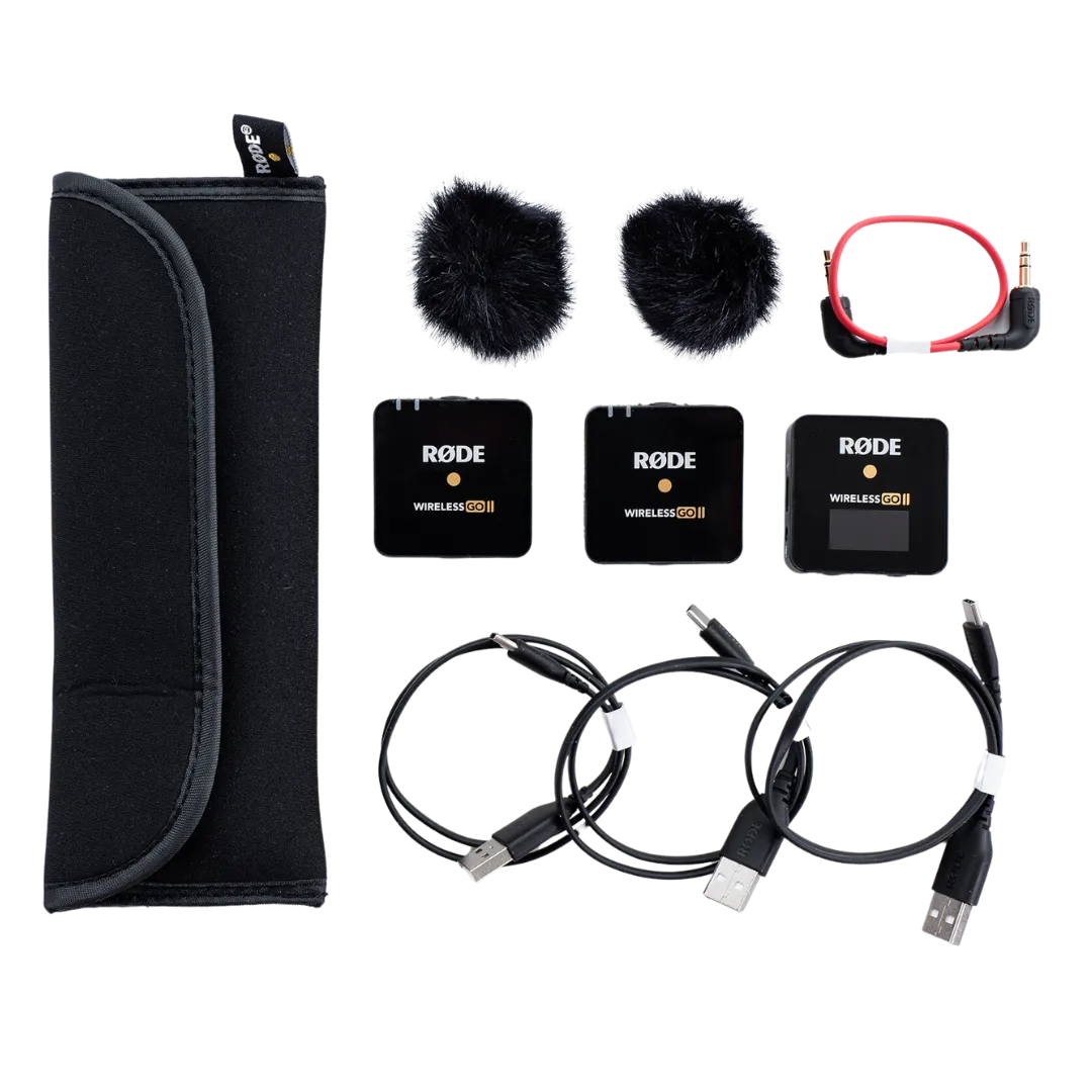Rode Wireless GO II Sistema de Micrófonos Inalámbricos