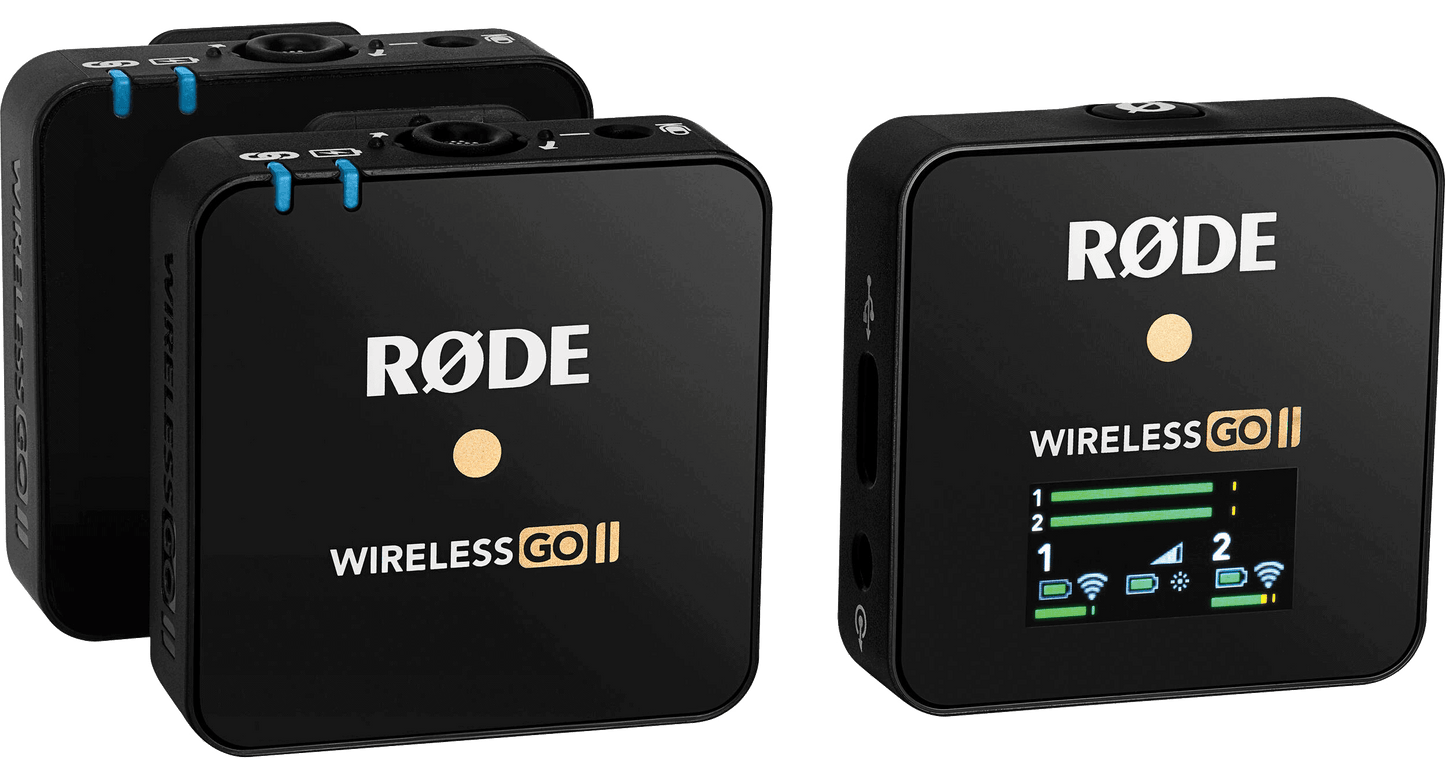 Rode Wireless GO II Sistema de Micrófonos Inalámbricos