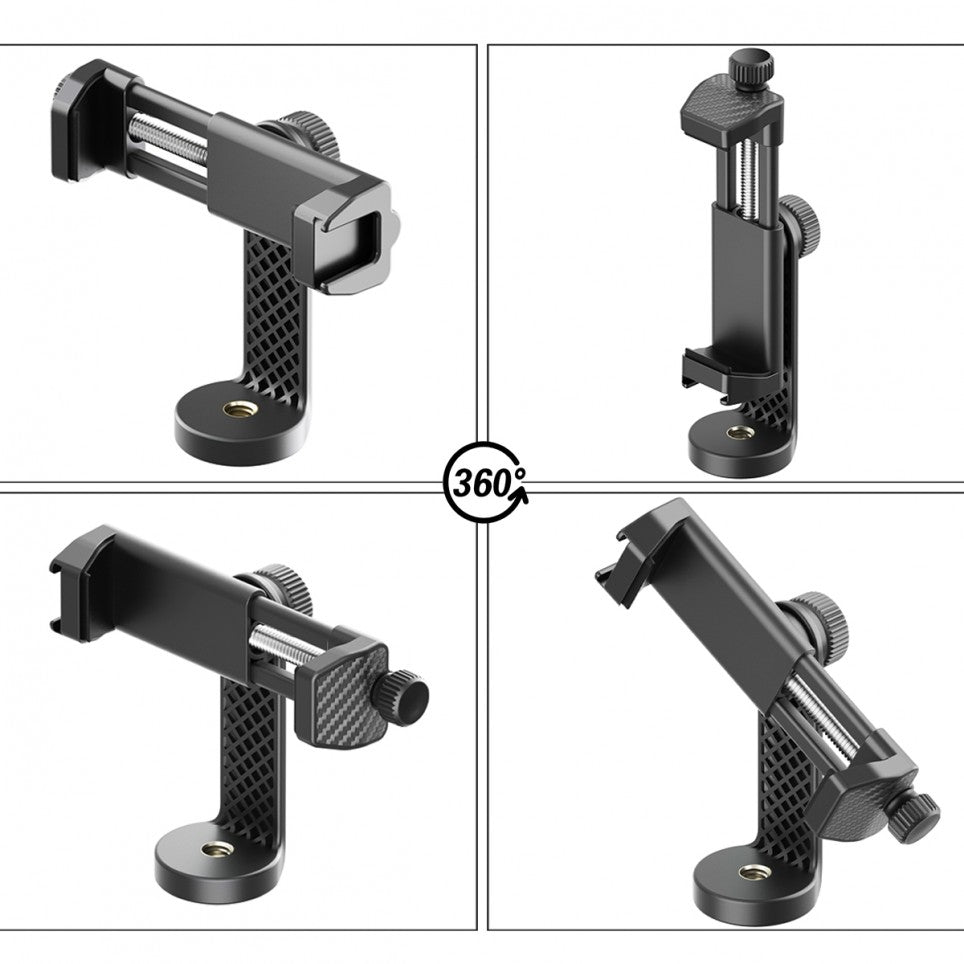 Trípode Weifeng WT-3540 1.5m para Fotografía Video con Soporte para Celular