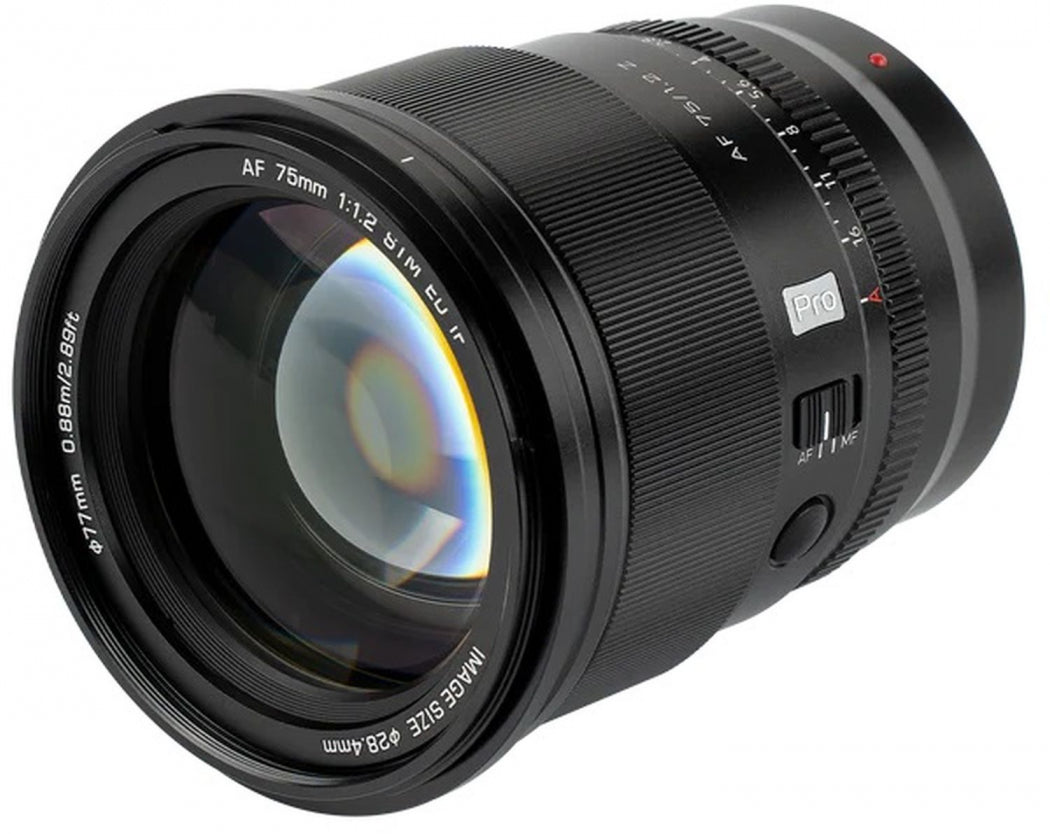 Lente Viltrox 75 MM F1.2 Z APS-C Para Nikon