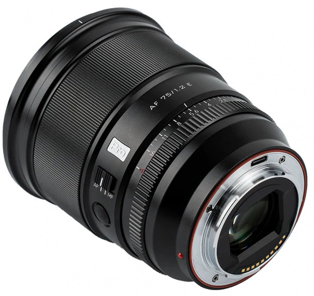 Lente Viltrox 75 MM F1.2 FE E APS-C Para Sony
