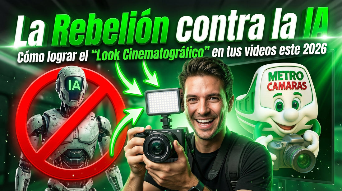 La Rebelión contra la IA: Cómo lograr el "Look Cinematográfico" en tus videos este 2026