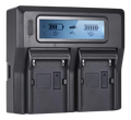 Cargador Dual Carga Rapida Para Bateria NP-FW50 Cámaras Sony A6000- A6500- A6300- A7