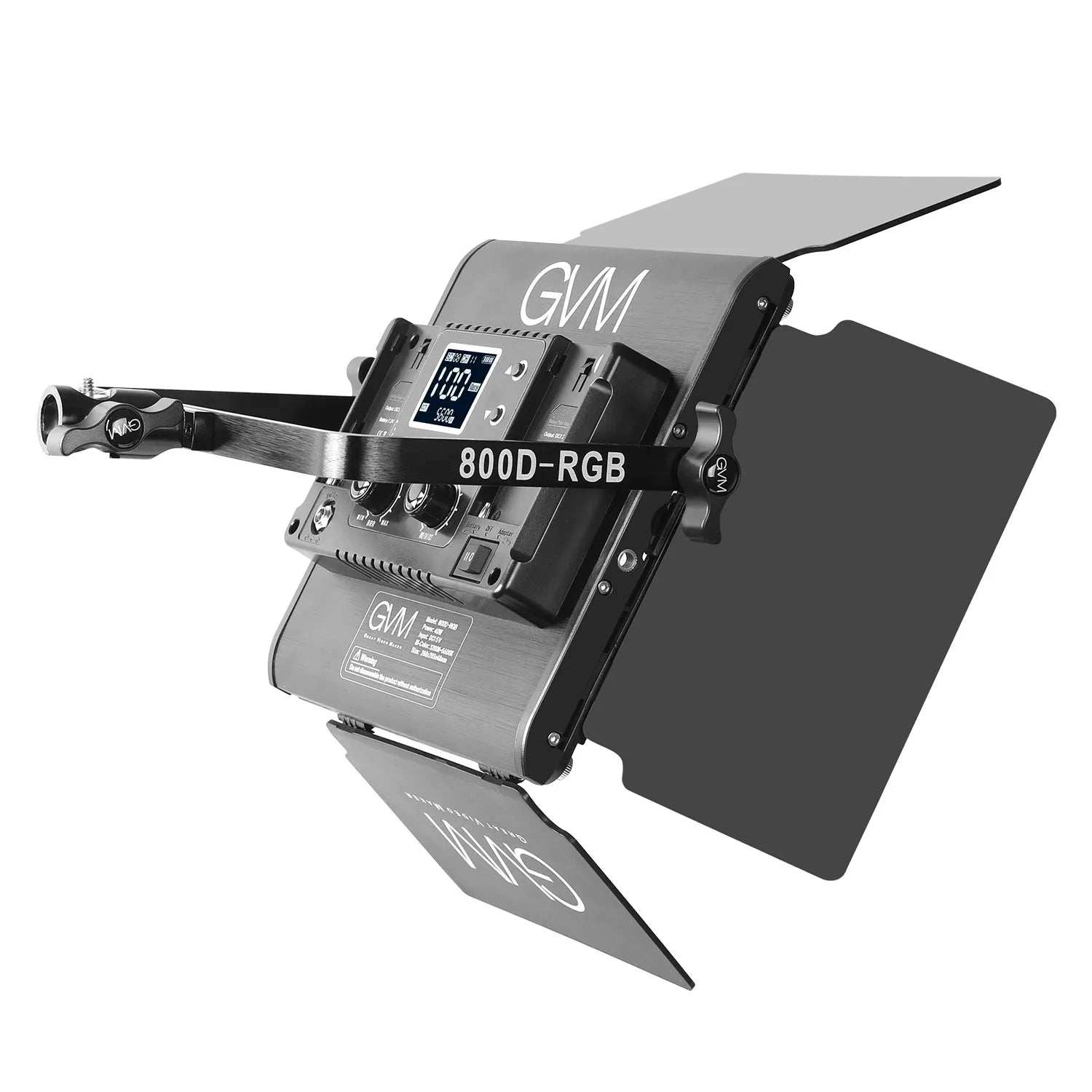 GVM 800D-RGB Set x3 Luces LED Profesionales