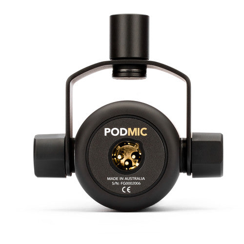 RØDE PodMic – Micrófono dinámico XLR para podcast, streaming y voz