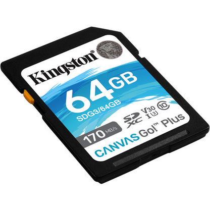 SD XC Kingston Canvas Go! Plus UHS-I 64Gb