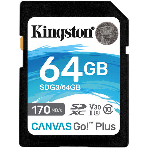 SD XC Kingston Canvas Go! Plus UHS-I 64Gb