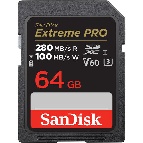 SD XC SanDisk Extreme PRO UHS-II 64Gb