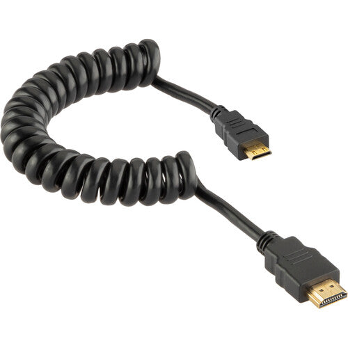 El Cable Micro Hdmi A Hdmi En Espiral 4k(1mts)