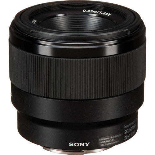 Sony FE 50mm F1.8 SEL50F18F – Lente para retrato full frame E-Mount