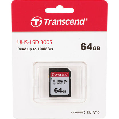 SD XC Transcend UHS-I SD 300S 64Gb