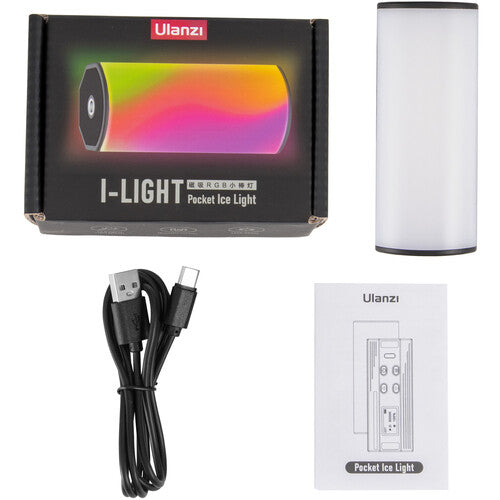 Barra Luz Led Mini RGB Multicolor Recargable Ulanzi I-Light