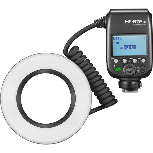 Macro Ring Flash Para Canon Godox MF-R76C TTL
