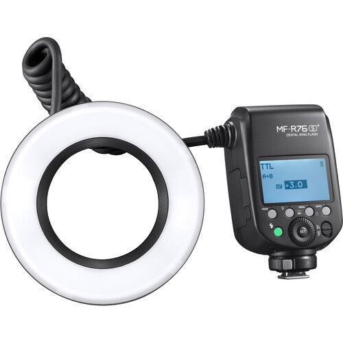 Macro Ring Flash Godox MF-R76S TTL Para Sony TTL
