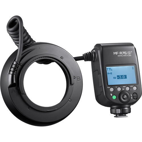 Macro Ring Flash Godox MF-R76S TTL Para Sony TTL