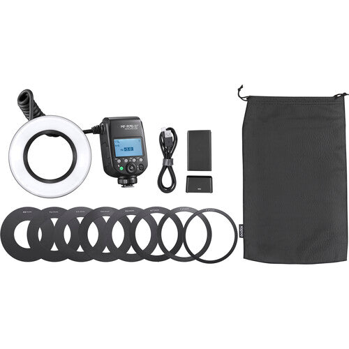 Macro Ring Flash Godox MF-R76S TTL Para Sony TTL