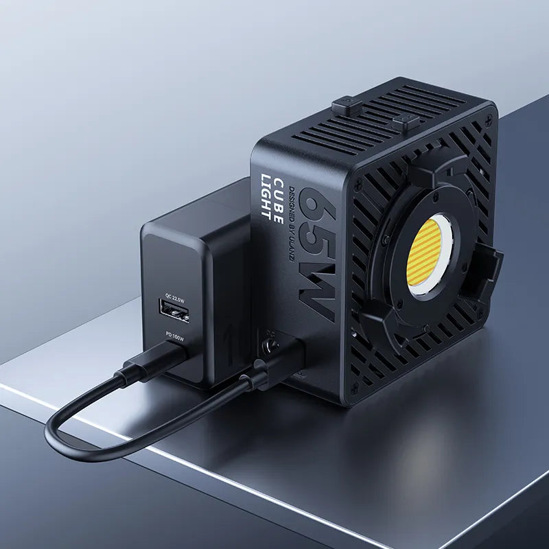 Luz Led Bicolor Portatil Ulanzi EC65 De 65W