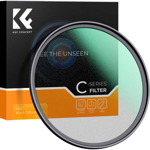 Filtro Black Diffusion 1/4 K&f Concept Difusion Negra