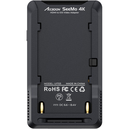 Adaptador Para Usar iPad/ iPhone Como Monitor Streaming Accson Seemo 4k